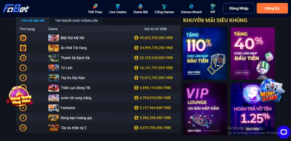 Hình ảnh minh họa khu vực câu hỏi thường gặp về 99vim